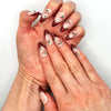 Handmade Press On Nail Tip - Cherries On Top