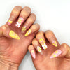 Handmade Press On Nail Tip - Dollhouse Whimsy